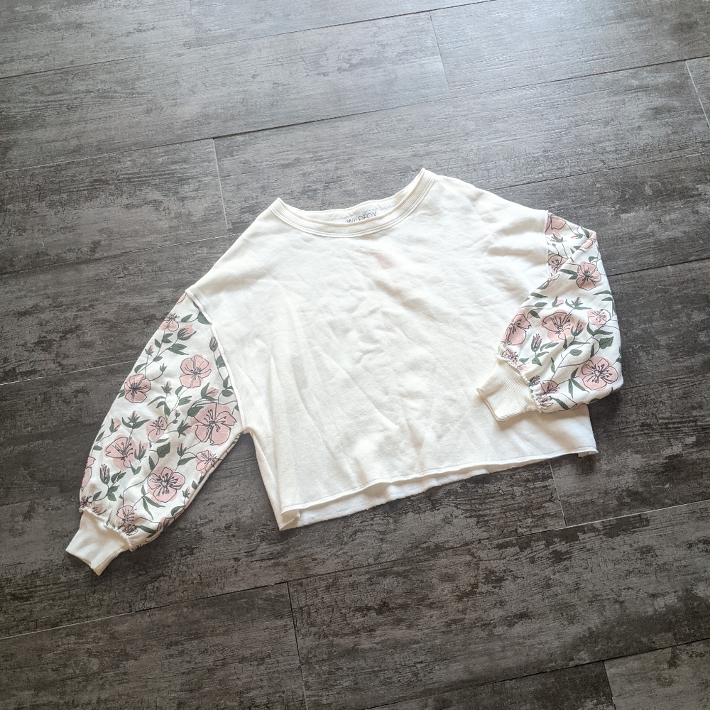 WILDFOX 💋 Sweet Bouquet Sommers Sweater Fleece Sweatshirt